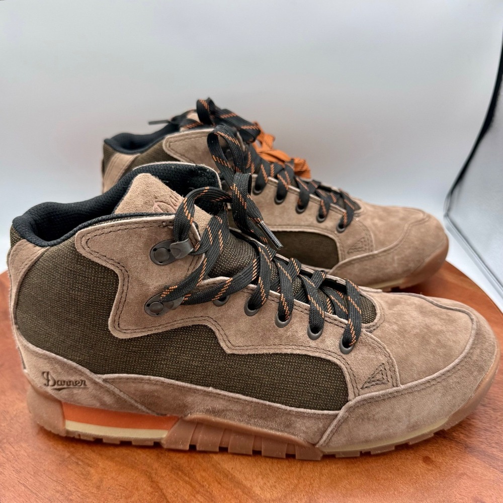 Danner Skyridge Waterproof Suede Hiking Boots Dark Earth Brown 30162 Mens 8D